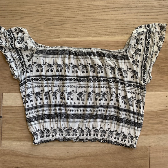 H&M Coachella Off The Shoulder Top - Picture 2 of 4